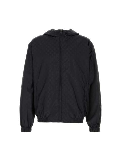 GUCCI Gucci Black Jackets - Hooded Jackets Men