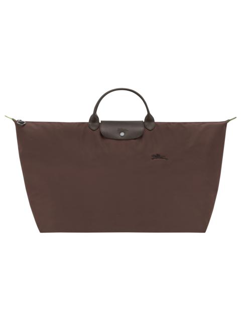 Longchamp Le Pliage Green XL Travel bag Mocha - Recycled canvas