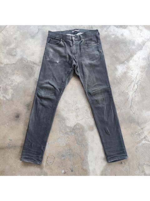 Other Designers Vintage Japanese Brand Slim Cut Jeans Faded Ripped Pants