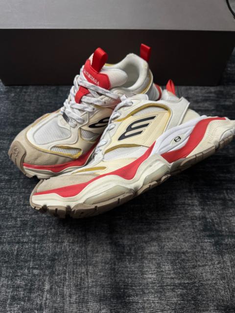 BALENCIAGA Balenciaga Cargo White Red Sneakers
