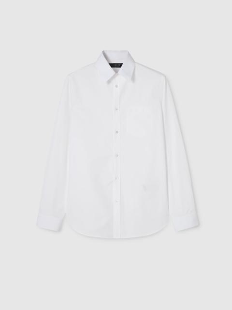GUCCI Cotton poplin shirt with embroidery