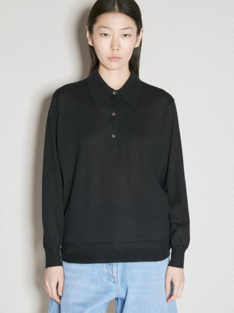 Prada Cashmere Polo Sweater