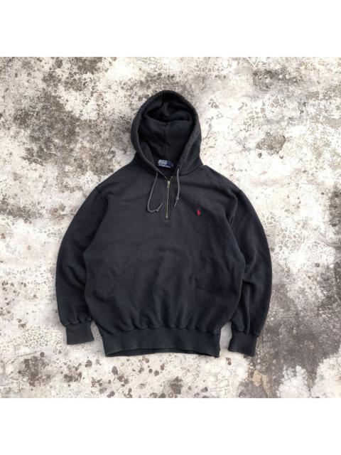 Other Designers POLO Ralph Lauren Small Pony Half Zipper Hoodie Sweatshirt