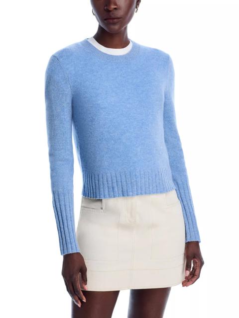 GUEST IN RESIDENCE Cashmere Shrunken Crewneck Sweater