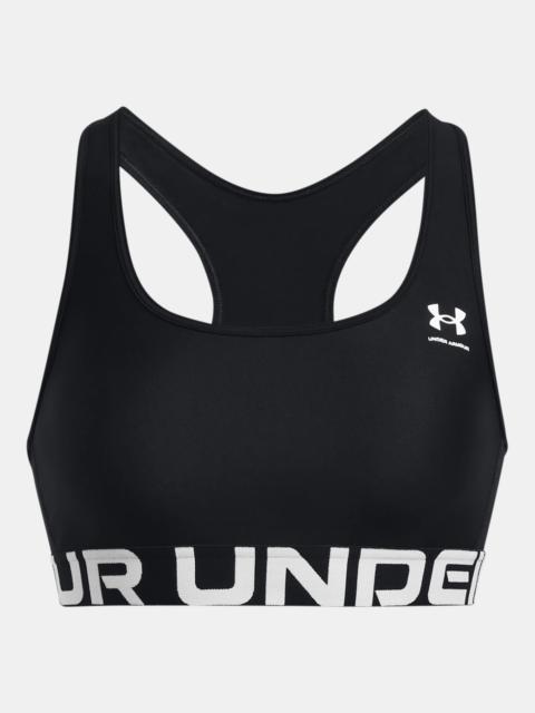 Under Armour Women's HeatGear® Armour Mid Branded Sports Bra
