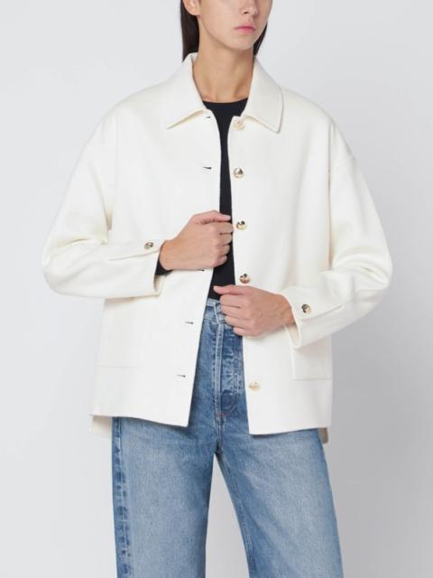 ANINE BING Ivory wool and cashmere jacket