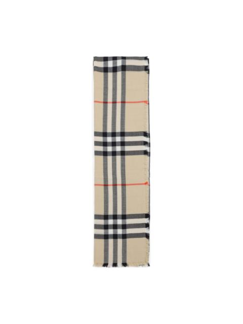 Burberry Lightweight Wool Scarf Women