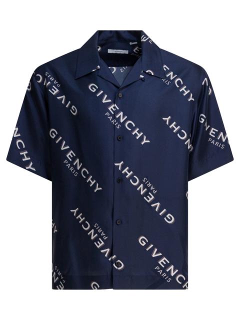 Givenchy Givenchy Men Silk Bowling Shirt