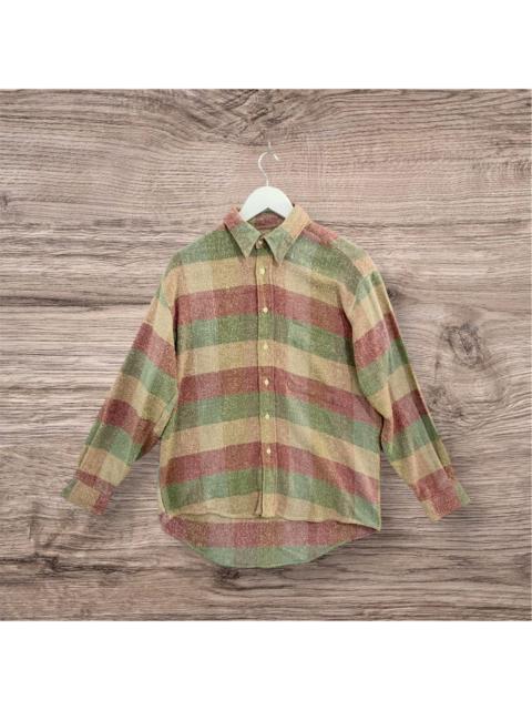 Other Designers Vintage Step Tech Button Up Long Sleeve Shirt