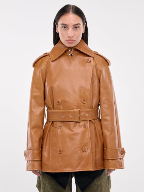 JW Anderson Leather Trench Jacket