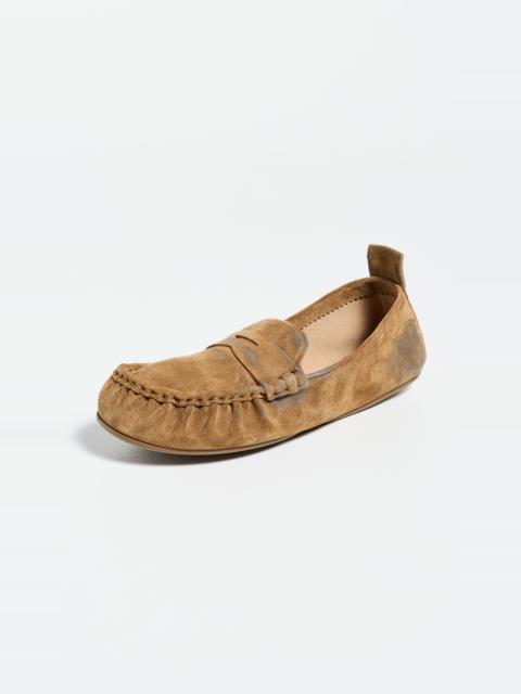 Acne Studios Bojan Suede Saddle Loafers
