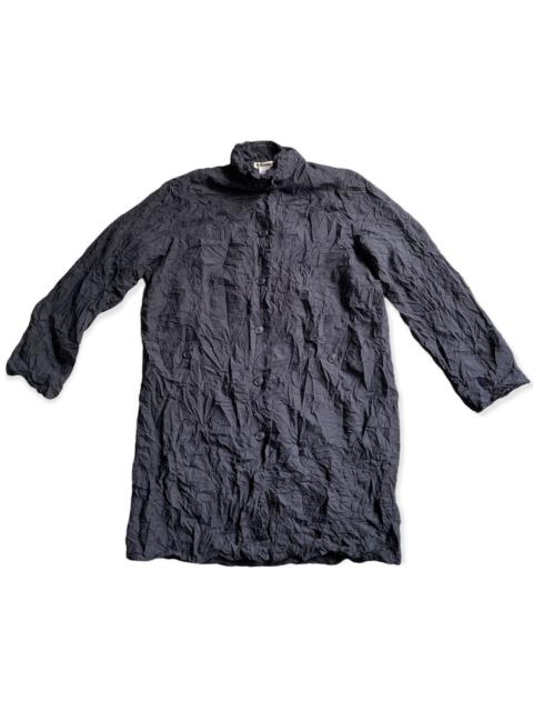 Other Designers Vintage Issey Miyake Permanent Wrinkle Oversize Coat