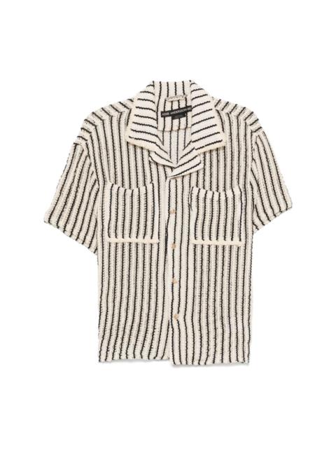 striped knitted shirt