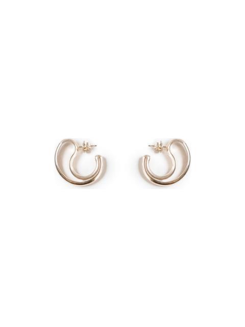 Bottega Veneta Semicircles Drop Earrings