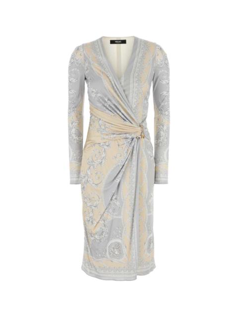 VERSACE Printed Viscose Dress