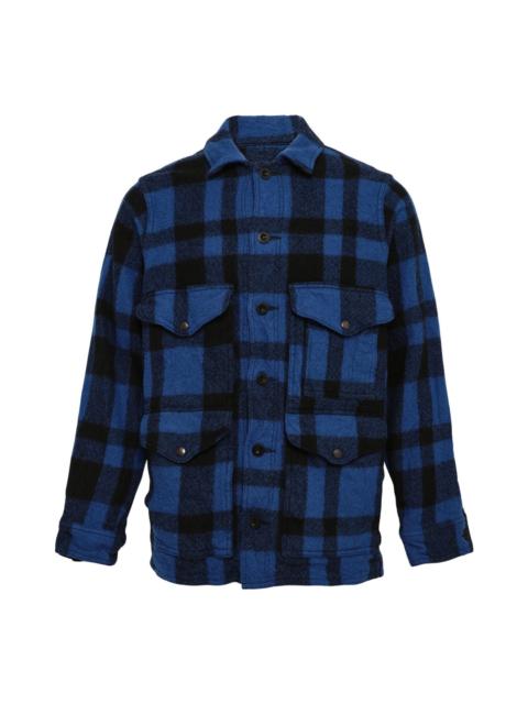Junya Watanabe MAN Wool Check Garment Milled Blouson