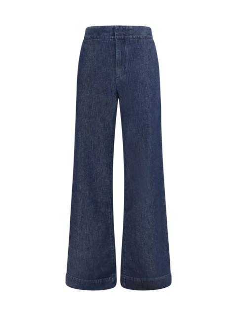 SA SU PHI Sa Su Phi Tuxedo Denim Jeans Deep Blue
