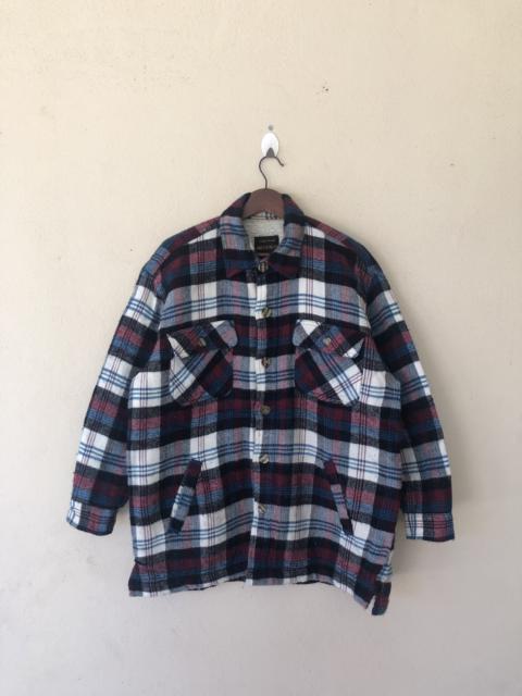 Other Designers Vintage - Ancestress North Sea Sherpa Flanner Button Up