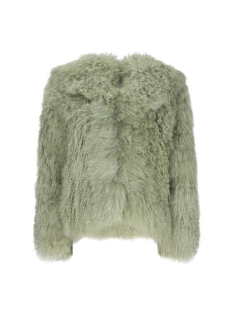 FUR CROP COAT