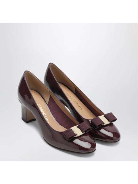 FERRAGAMO Ferragamo Plum Vara Bow Pumps Women