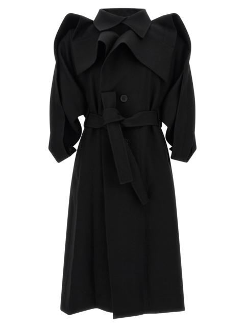 ISSEY MIYAKE Issey Miyake Women 'Calligraph' Trench Coat