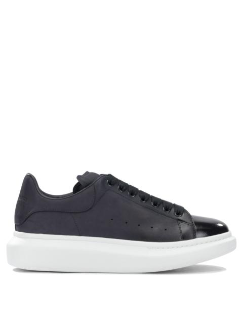 Alexander McQueen Alexander McQueen Nabuck Leather Sneakers Blue Men