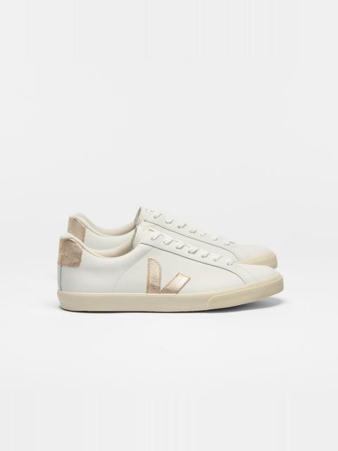 VEJA ESPLAR LEATHER WHITE PLATINE