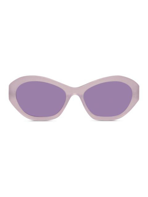 Givenchy RECTANGLE SUNGLASSES | CLEAR PURPLE