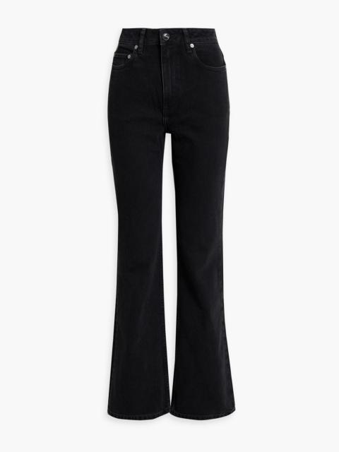 GANNI Betzy high-rise flared jeans