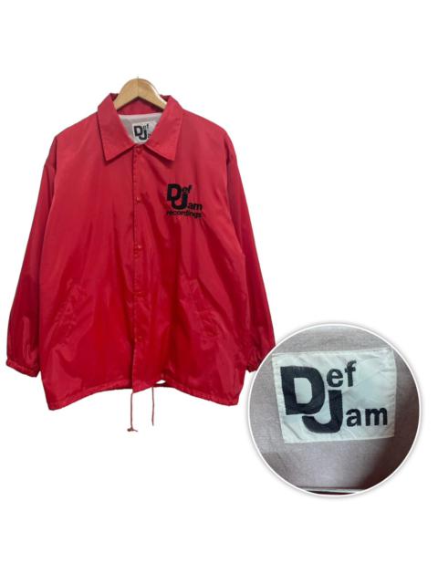 Other Designers Vintage - Vintage Def Jam Recordings Coach Jacket