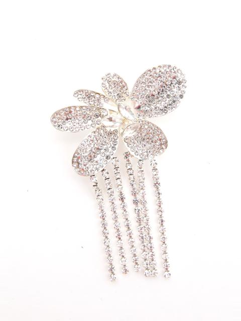 Collina Strada CLEAR FLOWER PIN