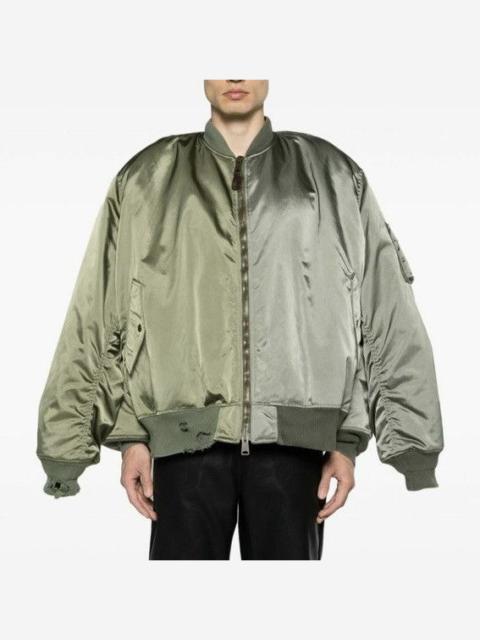 BALENCIAGA Balenciaga Oversized Multi Sleeve Bomber