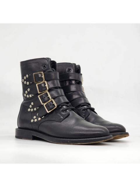 Saint Laurent Paris - AW13 Runway Ranger Studded Boots