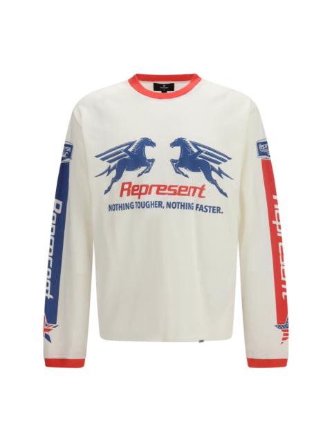 REPRESENT Represent Mesh Pegasus Long Sleeve T-shirt