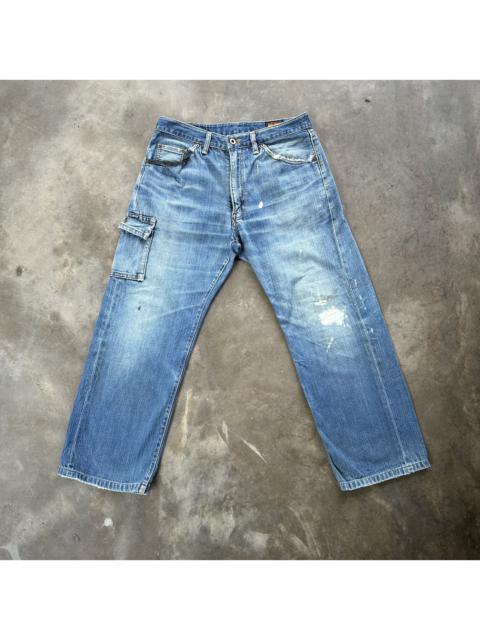 Other Designers Japanese Brand - Vintage Big John Distressed Faded Denim Jean Pant W29