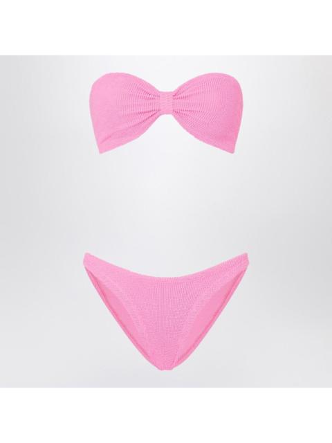Hunza G. - Hunza G. Hunza G Jean bikini set in pink
