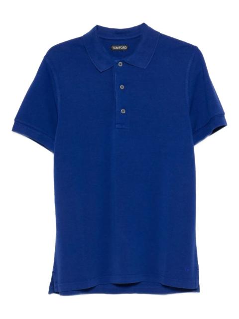 TOM FORD Tom Ford Men Cotton Piqué Polo Shirt