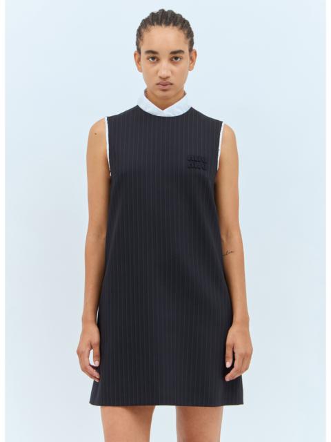 Miu Miu Miu Miu Women Pinstripe Dress