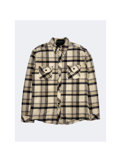 NUMBER (N)INE A/W 2005 "The High Streets" Cotton Plaid Long Sleeve