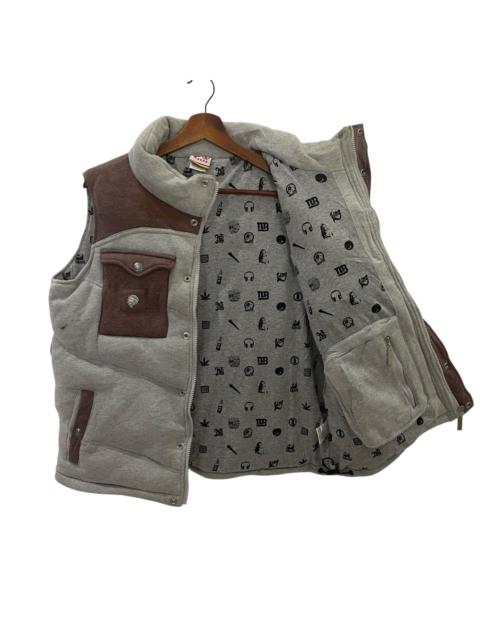 Other Designers Japanese Brand - Vintage Nesta Hysteric Glamour Style Puffer Sleeveles Jacket