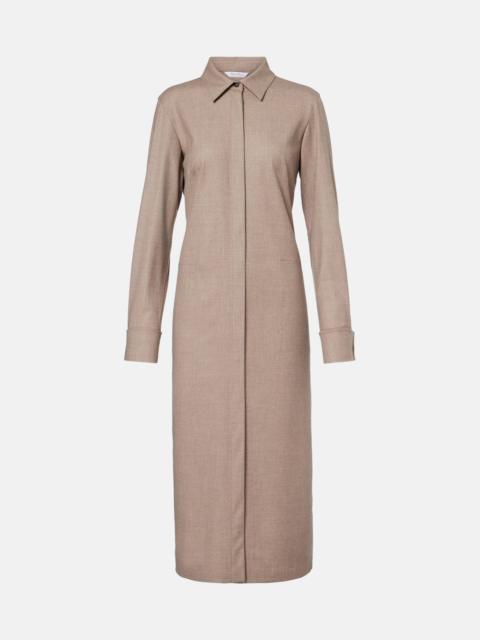 Max Mara Pallino cashmere-blend shirt dress