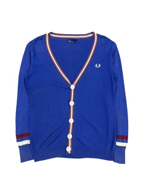 Fred Perry Fred Perry Cardigan Knitwear Tipped Made In Japan