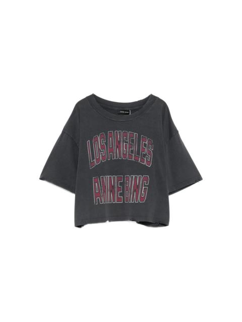 ANINE BING T Shirts Gray, Red