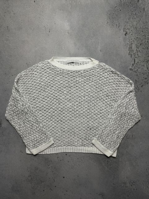 FABIANA FILIPPI Fabiana Filippi Luxury Ladies Ivory Textured Knit Sweater
