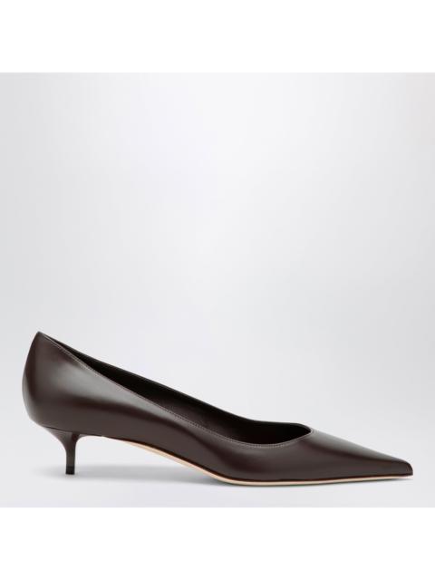 JIMMY CHOO Jimmy Choo Amelia 35 Pumps In Chocolate Leather Women