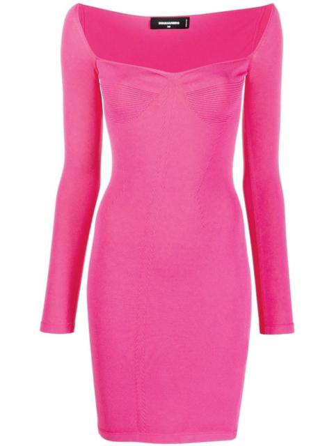 DSQUARED2 long-sleeved mini dress
