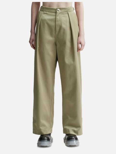 Burberry COTTON SATIN TROUSERS