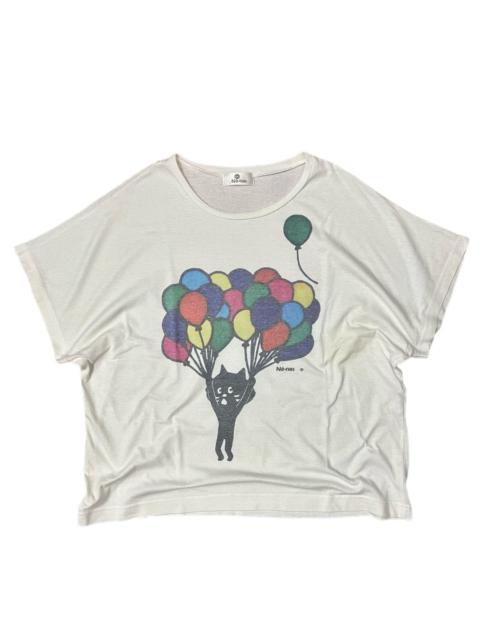 ISSEY MIYAKE Vintage Ne-net By Issey Miyake Cat Tee