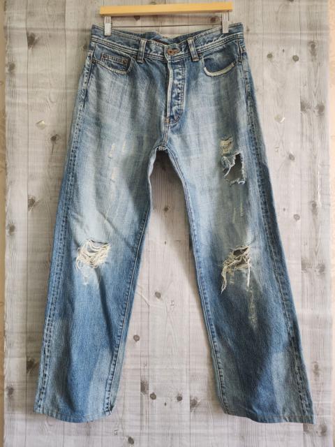 Other Designers Vintage King Clover Zero Karat Distressed Denim Jeans Japan