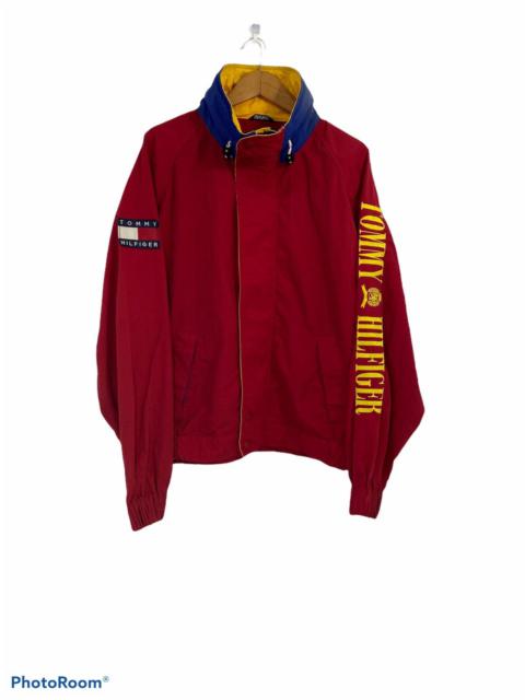 Other Designers VTG 90’s Tommy Hilfiger Windbreaker Jacket Logo Design Rare